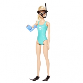 Barbie Kariera Biolożka morska zestaw + lalka HMH26