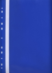 Skoroszyt z perforacją A4 Evo niebieski