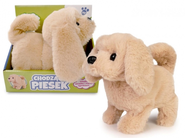 Piesek chodzący 15cm