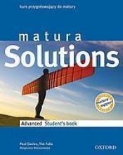 Matura Solutions Advanced LO Podręcznik. Język angielski - Tim Falla