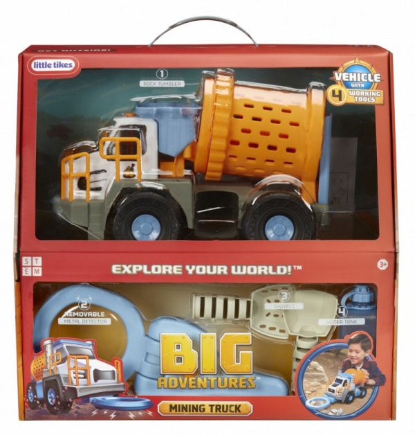 Ciężarówka górnicza Big Adventures zestaw (663284EUC)