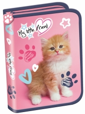 Piórnik dwuklapkowy bez wyposażenia - Ginger Kitty