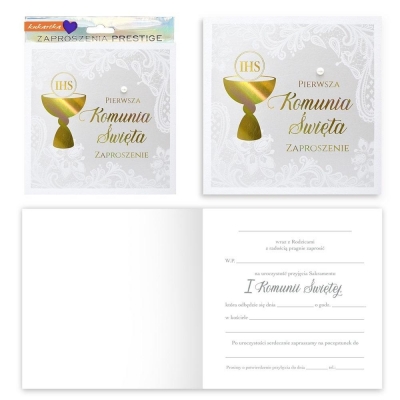 <img src='https://webimage.pl/pics/284/1/d5906850801284.jpg' style='height:440px' /> Zaproszenie Komunia 5szt