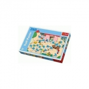 Puzzle 260 Smerfy Parada (13128) - <br />