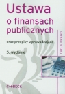 Ustawa o finansach publicznych oraz przepisy wprowadzające