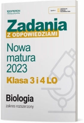 Matura 2023 Biologia. Zadania z odp. 3-4 kl ZR - Praca zbiorowa