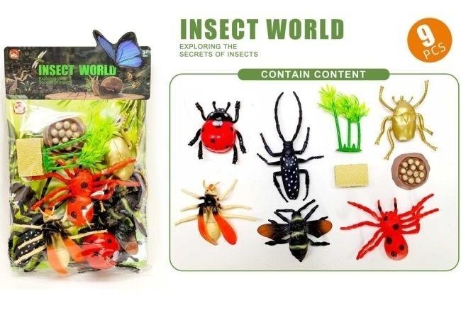 Zestaw insektów 9szt