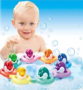 Tomy Toomies: Zabawka do kąpieli - Muzyczne delfinki (E6528)