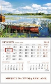 Kalendarz jednodzielny Łódka 2018