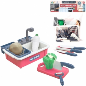 Zestaw kuchenny zlew z ociekaczem 12el.