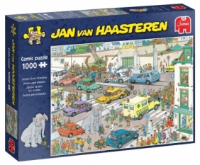 Puzzle 1000: Haasteren - Słoń na zakupach (20028)