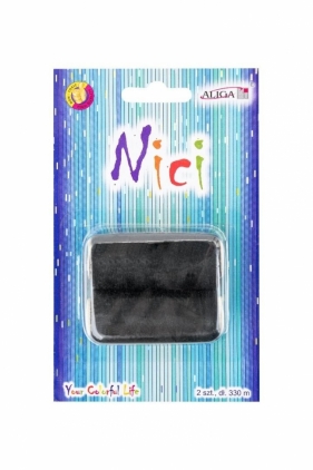 Nici czarne 330m 2szt