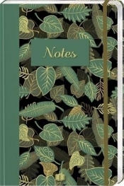 Notes B6/160K Zielone liście