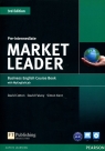 Market Leader 3Ed Pre-Intermed SB +DVD +MyEngLBusines English Course Book Cotton David, Falvey David, Kent Simon
