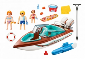 Playmobil Family Fun: Motorówka z silnikiem podwodnym (9428)