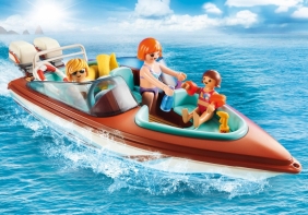 Playmobil Family Fun: Motorówka z silnikiem podwodnym (9428)