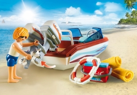 Playmobil Family Fun: Motorówka z silnikiem podwodnym (9428)