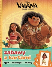 Vaiana Skarb oceanu Zabawy z kartami i naklejkami