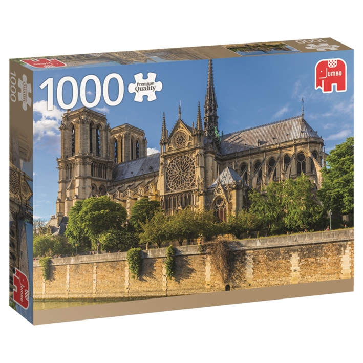 Puzzle 1000: Katedra Notre Dame, Paryż (18528)