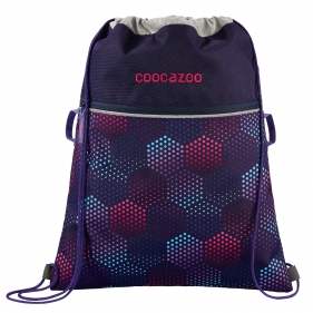 Coocazoo, worek na buty RocketPocket II FIX, kolor: Purple Illusion (183992)