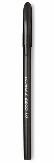 Długopis EECO czarny (50szt) UNI-MAX