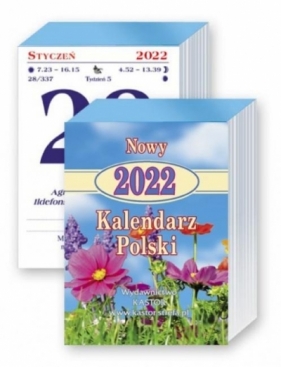 Kalendarz 2022 Nowy Kalendarz Polski KASTOR