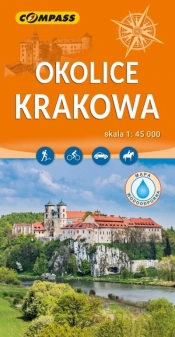 Mapa - Okolice Krakowa 1:45 000 - Opracowanie zbiorowe