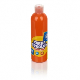 Farba szkolna Astra, 250 ml - pomarańczowa (301217023)