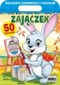 Wielkanocna kolorowanka z naklejkami. Zajączek - Artur Rajch