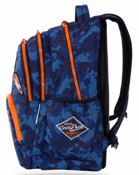 Coolpack - Bentley - Plecak młodzieżowy - Navy (Badges B) (B16153)