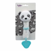 Zabawka z dźwiękiem - Panda miętowa 16 cm (9028)