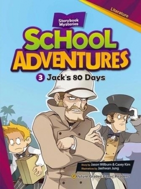 School Adventures Level 2 cz.3 Jack's 80 Days + CD - Opracowanie zbiorowe