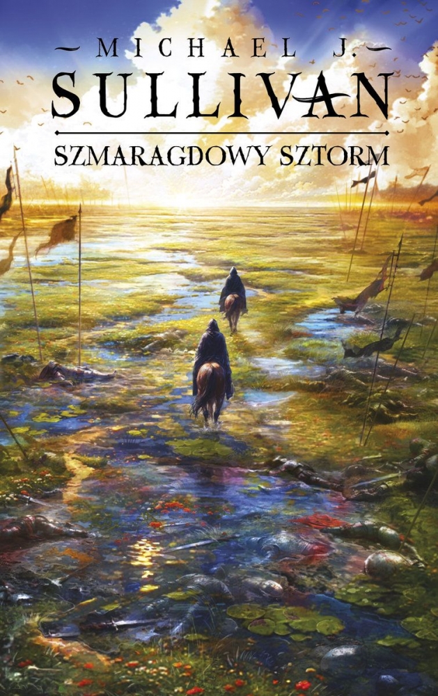 <img src='https://webimage.pl/pics/286/1/d97883685912861.jpg' style='height:440px' /> Odkrycia Riyrii. Tom 4. Szmaragdowy sztorm