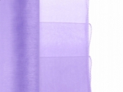 Organza obszywana liliowy 0,38x9m