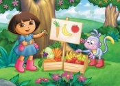 Dora owoce i warzywa Puzzle Maxi 40 - <br />