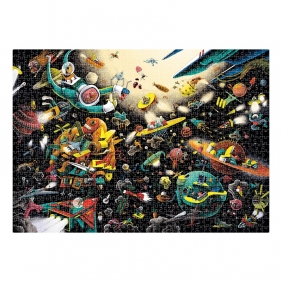 Puzzle artystyczne - Kosmiczna podróż, 1000 el.