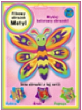 Obrazek filcowy motyl