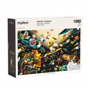 Puzzle artystyczne - Kosmiczna podróż, 1000 el.