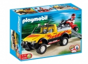 Playmobil, Zestaw z pojazdem Action Pick-up z quadem wyścigowym (4228)