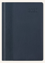 Kalendarz książkowy A5 Lux 2020 granat