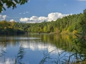 Kalendarz 2021 Jezioro jesień trójdzielny RADWAN