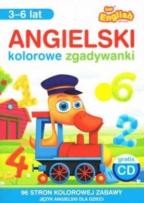Angielski. Kolorowe zgadywanki (3-6) - Opracowanie zbiorowe