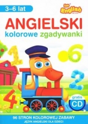 Angielski. Kolorowe zgadywanki (3-6) - Opracowanie zbiorowe