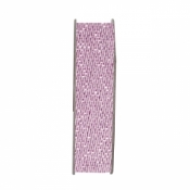 TASIEMKA SATYNOWA Z BROKATEM ANITAS SOFT PINK 3M BPZ
