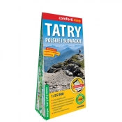 Tatry polskie i słowackie; laminowana mapa turystyczna 1:55 000