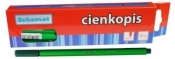 Cienkopis 0,4mm ciemny zielony (10szt)