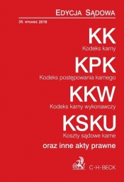 Kodeks karny Kodeks postępowania karnego Kodeks karny wykonawczy Koszty sądowe karne oraz inne ak