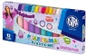 Plastelina Muffinaart Pastel, 12 kol.
