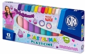 Plastelina Muffinaart Pastel, 12 kol.