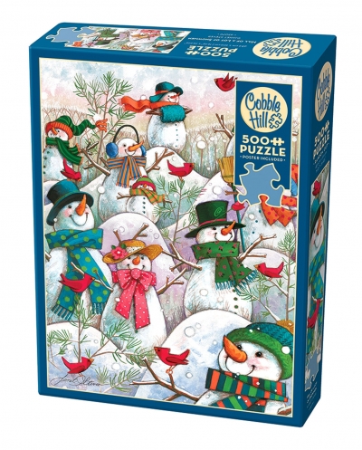 <img src='https://webimage.pl/pics/287/0/d625012450287.jpg' style='height:440px' /> Puzzle 500 Zlot bałwanów 112268
